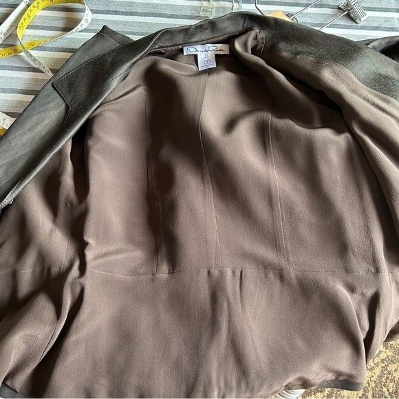 Gorgeous Vintage 100% silk Oscar de la Renta Pantsuit. - Picture 9 of 10